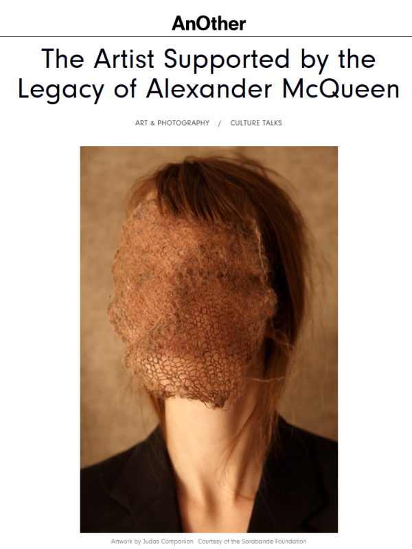 Another01 - The Artist Supported by the Legacy of Alexander McQueen